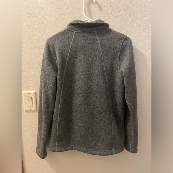 The North Face Women's Crescent Full Zip - Grey Heather - Picture 4 of 5